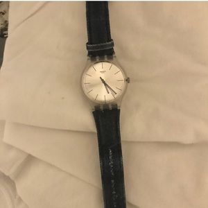 Swatch denim strap